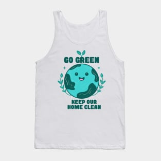 Go green Tank Top